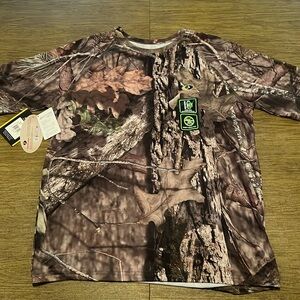 Mossy Oak Camouflage Short Sleeve T-Shirt L